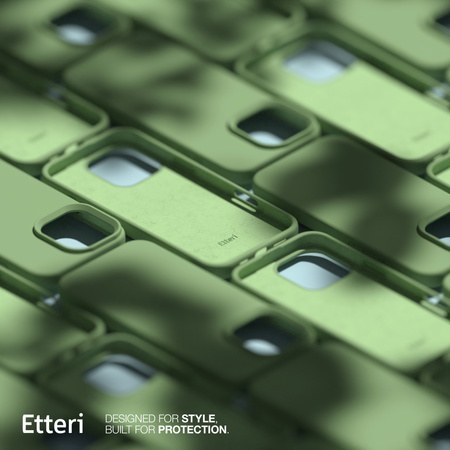 Etui Etteri Silicone Case do Xiaomi Redmi Note 13 4G jasnozielone