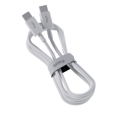 Allity kabel AUC-03 USB-C - USB-C 1,0 m 100W biały
