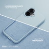 Etui Etteri Silicone Mag do iPhone 16 6,1" jasnoniebieskie