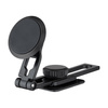 QUALO uchwyt samochodowy magnetyczny na szybę round clear S czarny QUSM-S-RCS-01
