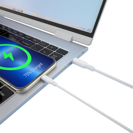 Forever kabel recykling USB-C - Lightning 1,5m 2,4A KR12-CL-00 biały