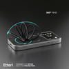 Etui Etteri Matt Mag Ring do iPhone 17 Pro Max czarne