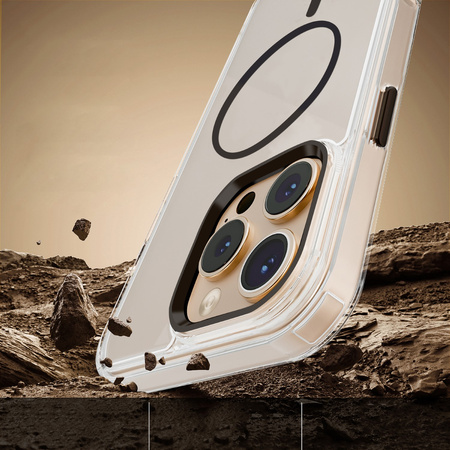 Nakładka Clear Thin Mag do iPhone 14 6,1" czarna