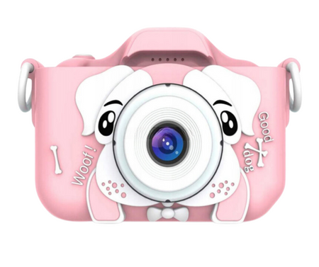 Aparat dziecięcy różowy x5 piesek TTT