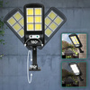 Lampa solarna LED SUNARI FLS-01 6*COB PIR 10W 800lm 6000K 2400mAh Li-Ion + pilot Forever Light