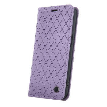 Etui Smart Caro do iPhone 17 6,3" fioletowe