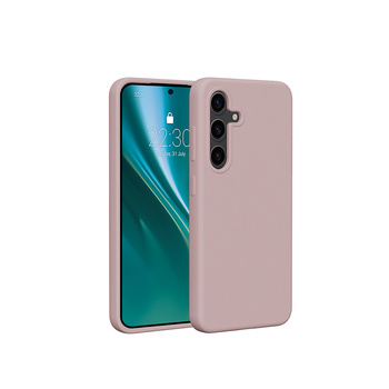 Etui Etteri Silicone Case do Samsung Galaxy S24 jasnoróżowe