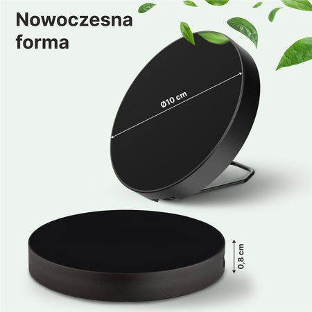 QUALO recycling ładowarka inducyjna 15W z ringiem QRLI-R-15-01