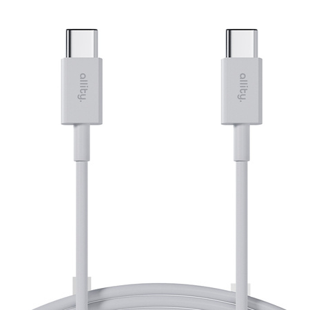 Allity kabel AUC-03 USB-C - USB-C 1,0 m 100W biały