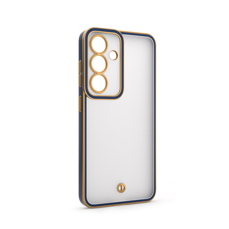 Nakładka Silky Gold do Oppo Reno 13F 5G (Global) / 13FS 5G niebieska