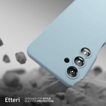 Etui Etteri Silicone Case do Samsung Galaxy A25 5G (global) jasnoniebieskie