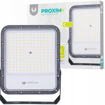 Naświetlacz LED PROXIM+ 100W 6500K 15000lm 230V IP65 Forever Light 150lm/W 5 lat gwarancji