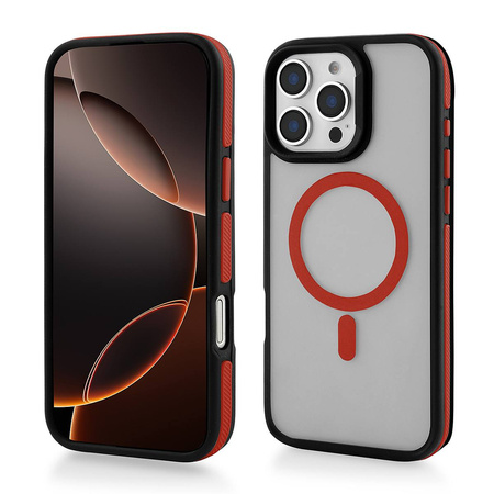 Nakładka Magarmor Magsafe do Iphone 14 Pro Max czerwona TTT