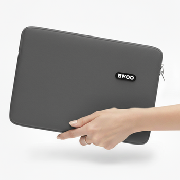 BWOO neoprenowa torba na laptopa 14" szara