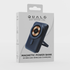 QUALO MagSafe power bank 10000 mAh z LED i podstawką czarny QMPB5-LD-01