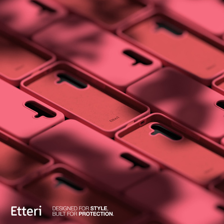 Etui Etteri Silicone Case do Samsung Galaxy S23 malinowe