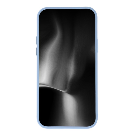 Nakładka Satin Elegant Mag do iPhone 12 / 12 Pro 6,1" niebieska