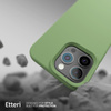 Nakładka Etteri Silicone Case do iPhone 12 / 12 Pro 6,1" jasnozielona