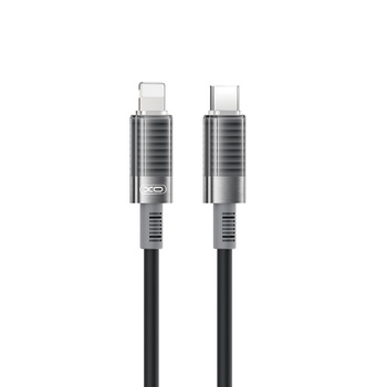 XO kabel NB-Q282B PD USB-C - USB-C 1,0m 60W czarny
