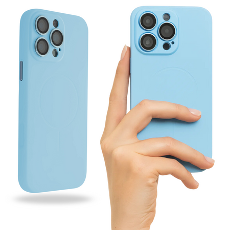 Nakładka Ultra Trendy Vivid Thin Mag do iPhone 15 6,1" niebieska