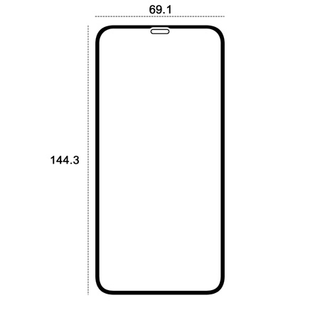 Etteri szkło hartowane 9D do iPhone 11 6,1"