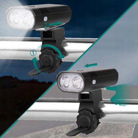 Forever Outdoor przednia lampka rowerowa PLR-02