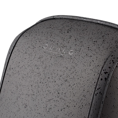 QUALO plecak sztywny wodoodporny  15,6' czarny QPS-W-BZ-01