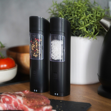 Huslog Zestaw młynków - czarny