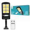 Lampa solarna LED SUNARI FLS-01 6*COB PIR 10W 800lm 6000K 2400mAh Li-Ion + pilot Forever Light