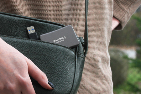 Goodram dysk SSD 1TB HL200 USB Type-C + A