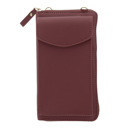 Torebka na telefon różowa