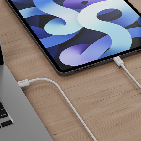Allity kabel AUC-03 USB-C - Lightning 2,0 m 27W biały