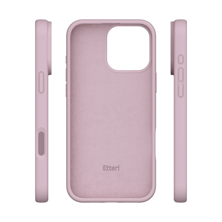 Etui Etteri Silicone Case do iPhone 16 Pro Max 6,9" jasnoróżowe