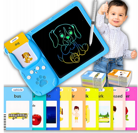 Czytnik kart nauka angielskiego tablet TTT