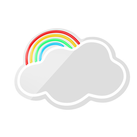 Neon MIRROR LED CHMURKA multikolor FMNE05 Forever Light