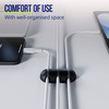 Allity organizer na kable - zestaw 3 sztuk ASA-400