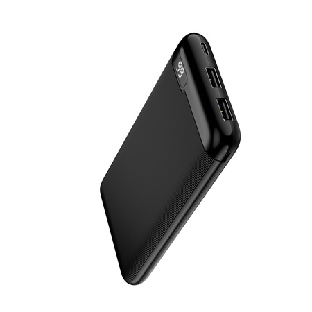 Setty power bank 10000 mAh LCD SPBL-10 czarny