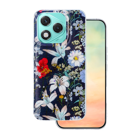 Nakładka Glow Glam do Honor 400 lite niebieska