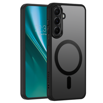 Etui Etteri Matt Mag do Samsung Galaxy A56 5G czarne