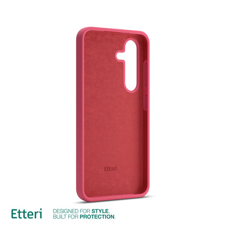 Etui Etteri Silicone Case do Samsung Galaxy S23 malinowe