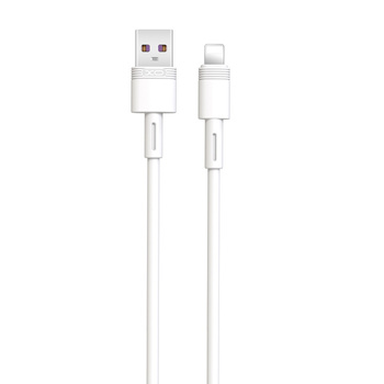 XO Kabel NB-Q166 USB - Lightning 1,0 m 5A biały
