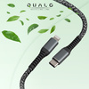 QUALO recycling kabel USB-C/Lightning 2,4A 1m QRC-CL-01