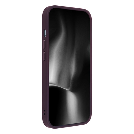 Nakładka Satin Elegant do iPhone 15 Plus 6,7" burgundowa