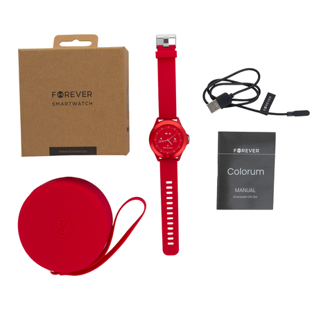 Forever Smartwatch Colorum CW-300 xMagenta