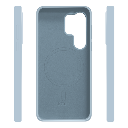 Etui Etteri Silicone Mag do Samsung Galaxy S25 Ultra jasnoniebieskie