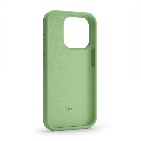 Etui Etteri Silicone Case do Xiaomi Redmi Note 13 4G jasnozielone