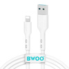 BWOO kabel USB - Lightning 1m 3A biały X172L