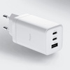 Allity ładowarka sieciowa GaN PD QC ATC-01-65WACC 2x USB-C + 1x USB-A 65W biała