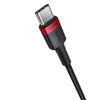 Baseus kabel Cafule Charging Cable USB-C to USB-C 100W 1m 2pcs Red czarny+Grey czarny