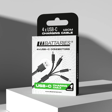 Kabel Liibattaries do ładowania USB-C 4w1 TTT